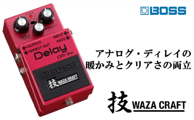 【BOSS】WAZA-CRAFT/DM-2W/Delay【配送不可：離島】 雑貨 日用品 オーディオ機器 