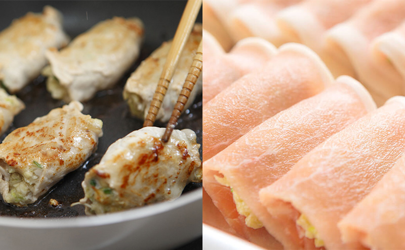 【定期便6回】浜松餃子 126個（21個×6箱）・肉巻き餃子 20個（10個×2箱）【配送不可：離島】 餃子 食べ比べ ぎょうざ 惣菜 冷凍 浜松 