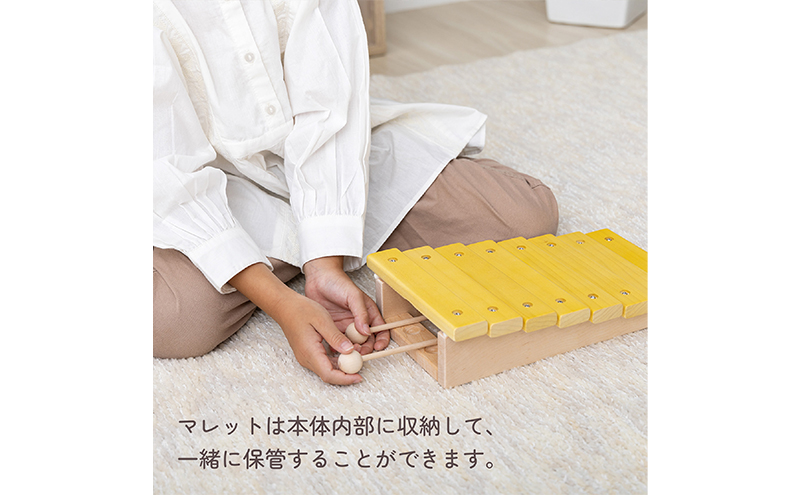 ステップ・シロフォン　木琴おもちゃ　階段状木琴おもちゃ　楽器おもちゃ　STEP XYLOPHONE　もっきん　木琴