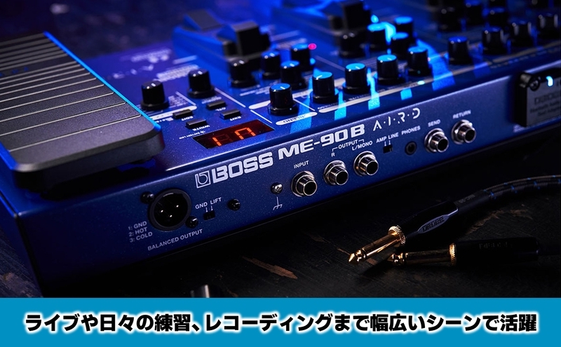 【BOSS】ベースマルチエフェクター/ME-90B【配送不可：離島】 エフェクター ベース 簡単 プリアンプ 浜松市