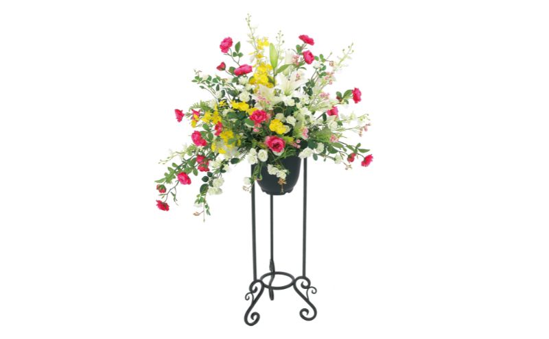 光の楽園 ファーストラインスタンド1.2【配送不可：北海道・沖縄・離島】 インテリア 光触媒 人工植物 造花 フェイクグリーン 花 フラワー 清浄 消臭 浜松市