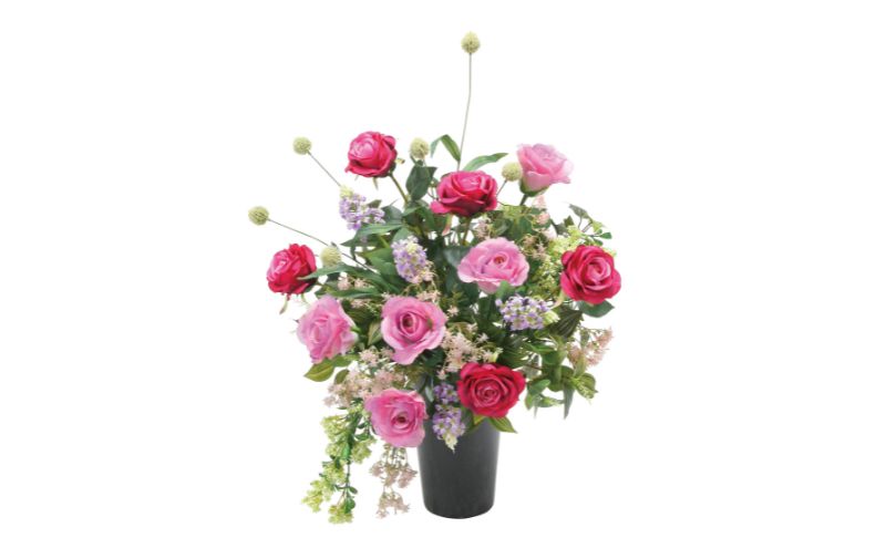 光の楽園 ロイヤルピンク【配送不可：北海道・沖縄・離島】 インテリア 光触媒 人工植物 造花 フェイクグリーン 花 フラワー 清浄 消臭 浜松市