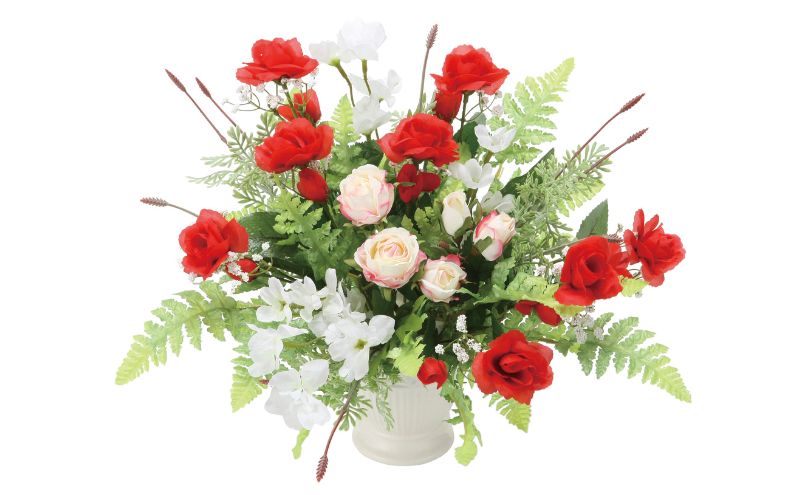 光の楽園 アンクルローズ【配送不可：北海道・沖縄・離島】 インテリア 光触媒 人工植物 造花 フェイクグリーン 花 フラワー 清浄 消臭 浜松市