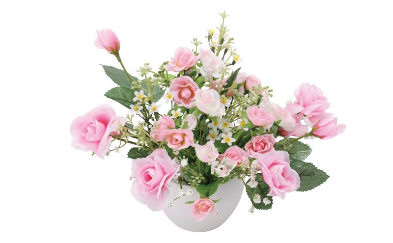 光の楽園 マリアンローズ【配送不可：北海道・沖縄・離島】 インテリア 光触媒 人工植物 造花 フェイクグリーン 花 フラワー 清浄 消臭 浜松市