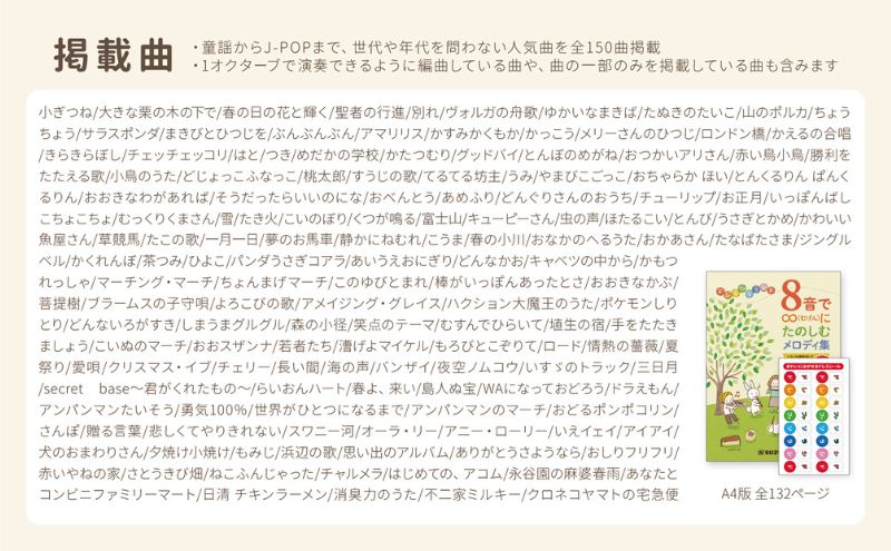 【ミュージック ポン・プー＆楽譜集 セット】おうちで楽器を楽しもう プレゼントにもおすすめ メロディ 楽譜集 セット 簡単 ドレミシール お子様 楽器初心者 静岡 浜松市