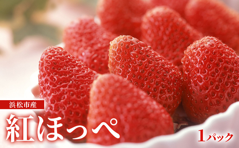 【2026年1月発送】 クラウンメロン＆紅ほっぺいちご 詰合わせ クラウンメロン1個約1.3Kg 白等級 紅ほっぺ いちご 約260g 1パック メロン イチゴ 苺 セット商品 【配送不可：離島】静岡 浜松市