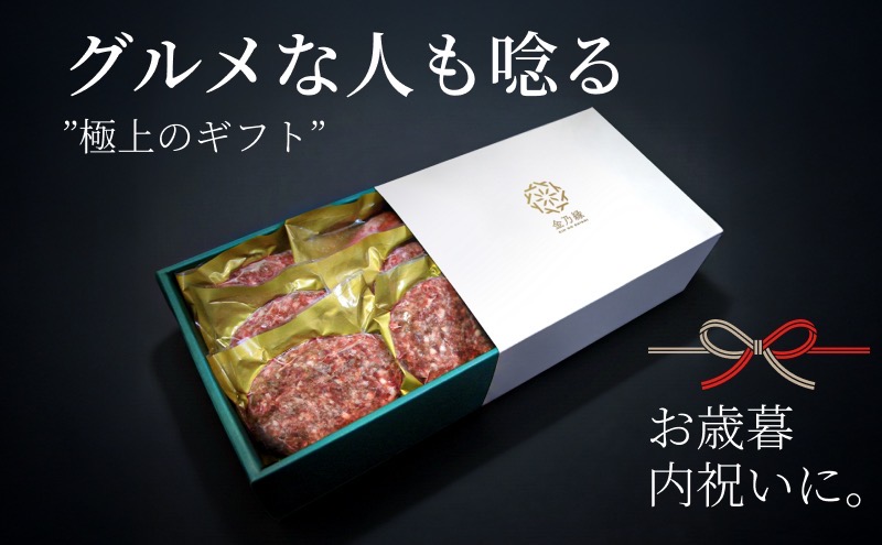 次元ハンバーグ120g×12個 【配送不可：離島】金乃縁 ハンバーグ 冷凍 国産 三ヶ日牛 牛肉 トリュフ風味 ギフト 冷凍食品 惣菜 静岡 浜松市