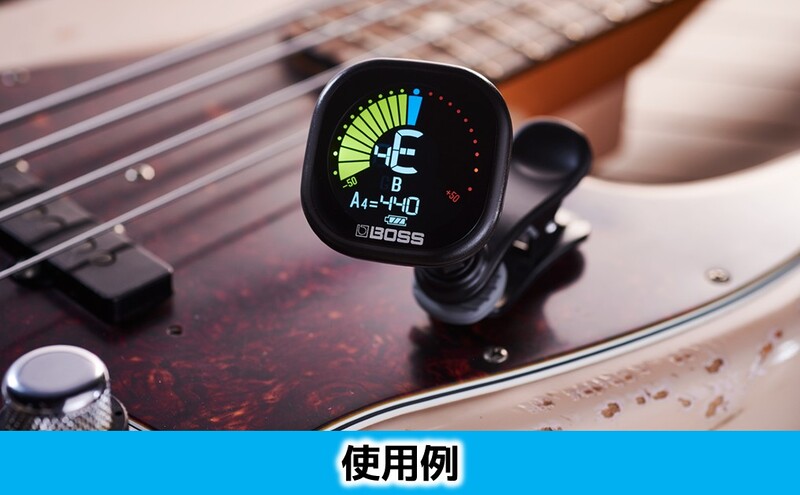 【BOSS】クリップ・オン・チューナー/TU-05 【配送不可：離島】チューナー 小型 静岡 浜松市