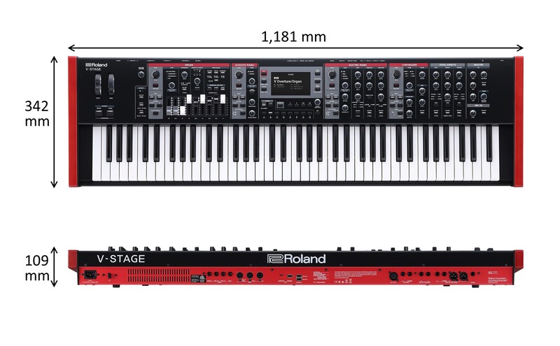 【Roland】パフォーマンス・キーボード/V-STAGE 76 【配送不可：離島】キーボード 静岡 浜松市