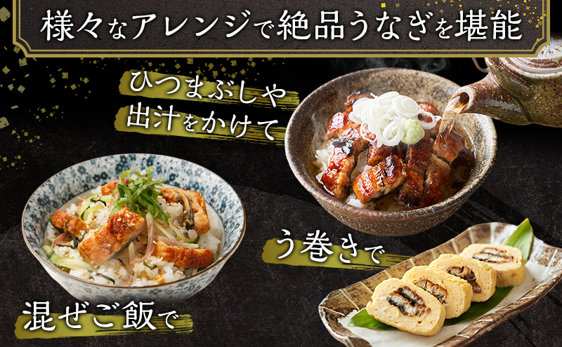 【定期便4回 3か月毎】うなぎ食べ比べセット（浜名湖産うなぎ蒲焼 2尾 合計220g以上、浜名湖鰻蒲焼むすび 7個セット、浜名湖産うなぎ白焼 2尾 合計約220g、浜名湖産うなぎ きざみ蒲焼 約50g×5袋）静岡 浜松市