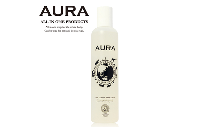 犬用オーガニックシャンプー〈AURA〉 美容 