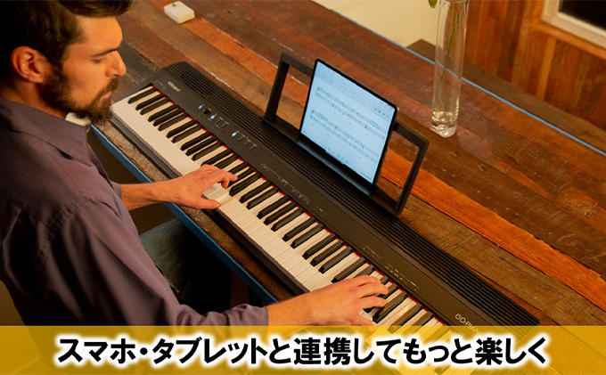 電子ピアノ GO：PIANO88 88鍵盤 Roland 電子 ピアノ デジタルピアノ 電子キーボード 軽量 コンパクト ポータブル キーボード  ヘッドホン 対応 Bluetooth ピアノに近い 楽器 初心者 音楽 GO-88P 88P ローランド 浜松 浜松市 【配送不可：離島】|JALふるさと納税|JALの  ...