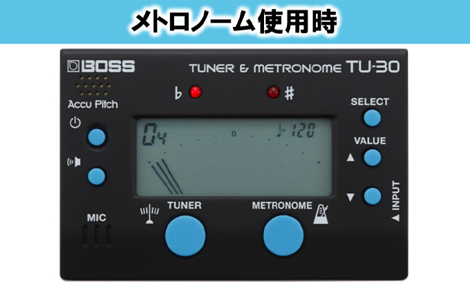 【BOSS】TU-30/チューナー＆メトロノーム【配送不可：離島】