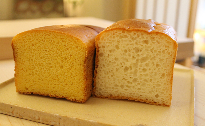 グルテンフリー米粉100％パン 自然農法みかん＆プレーン2本セット