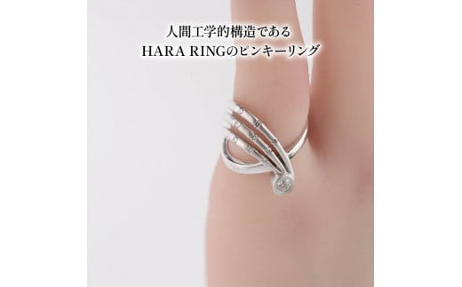 Pt ダイヤモンド ジュエリー ピンキー リング プラチナ HARA RING シリーズ 宝石 宝飾品 指輪 karati セスタディカラッチジャパン カラッチ ジャパン KARATI 沼津市 国内 製造