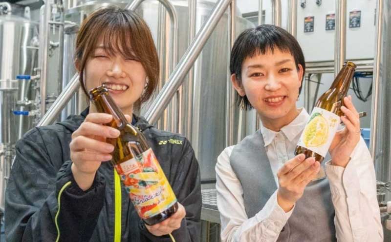 【 定期便 年 3回 発送 4ヶ月毎 】 クラフト ビール 330ml 12本 セット 2種 沼津 レストランバー aiai オリジナル 地ビール お酒 家飲み ギフト 贈答品 ご当地 瓶ビール