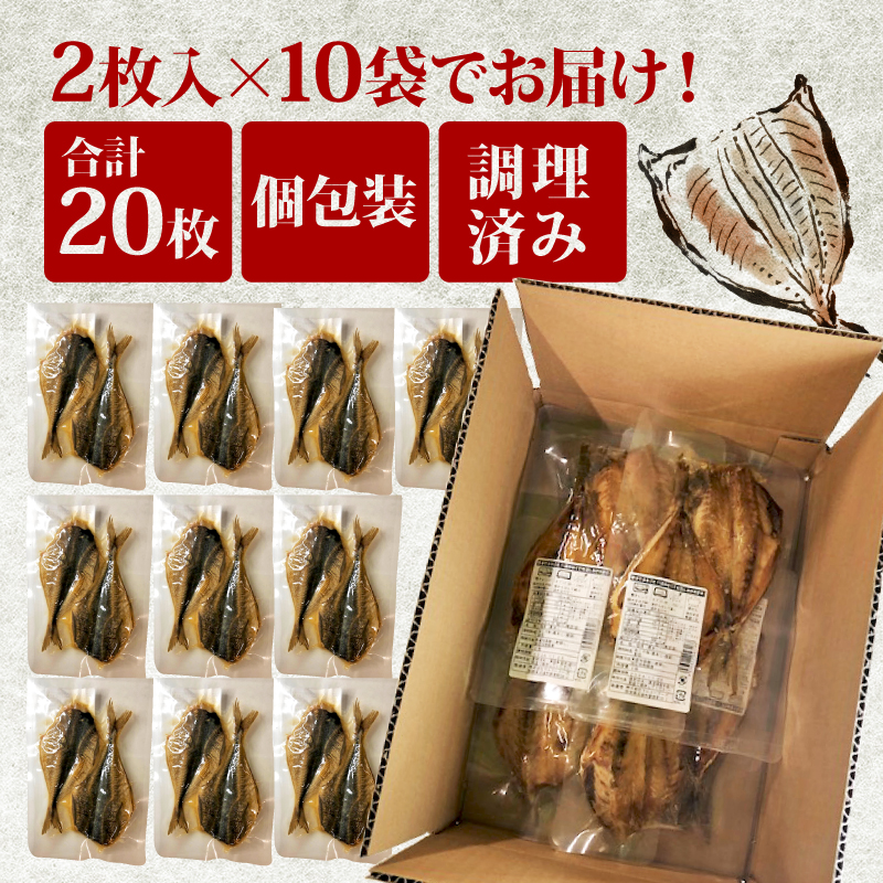 レンジ で 簡単 骨まで まるごと 食べられる 焼き魚 20枚 セット あじ 常温 保存 備蓄 手軽 調理 済み 個包装 真あじ