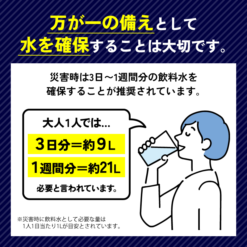 水 ペットボトル 500ml × 24本 2ケース 計 48本 ミネラル ウォーター 天然水 非常用 保存水 飲料水 防災 備蓄 静岡県 沼津市