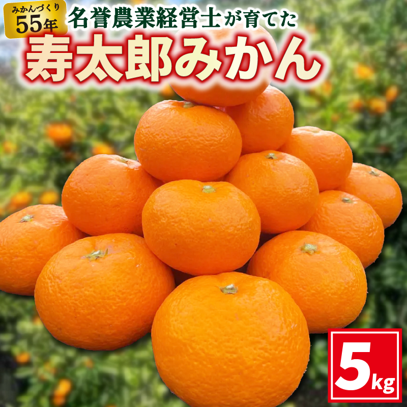 寿太郎 みかん 5kg M ～ 2L 柑橘 ミカン