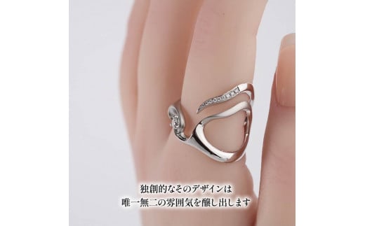 Pt ダイヤモンド リング プラチナ ジュエリー 100万円 前後 HARA RING シリーズ ガウディ 宝石 宝飾品 指輪 karati セスタディカラッチジャパン カラッチ ジャパン KARATI 沼津市 国内 製造