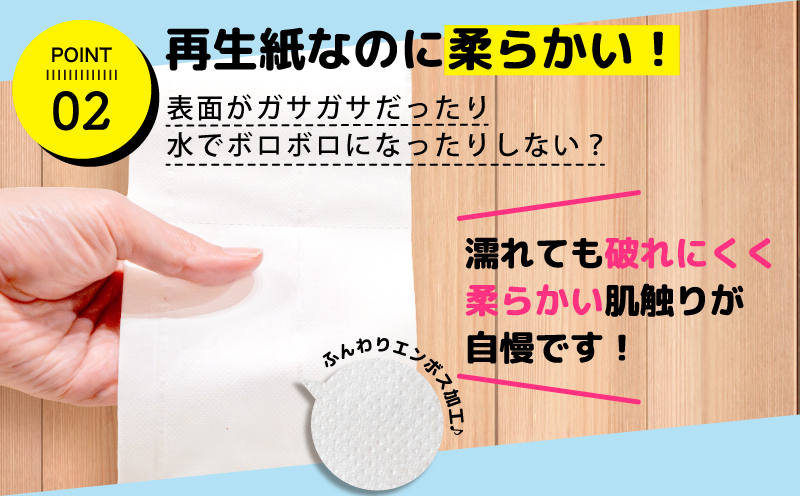 【2026年6月発送】 トイレットペーパー ダブル 2倍巻き 6ロール×8パック 計48ロール 96ロール相当 無香料 備蓄 防災 沼津 鶴見製紙 再生紙 やわらか