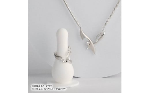 Pt ダイヤモンド リング プラチナ ジュエリー 100万円 前後 HARA RING シリーズ ガウディ 宝石 宝飾品 指輪 karati セスタディカラッチジャパン カラッチ ジャパン KARATI 沼津市 国内 製造