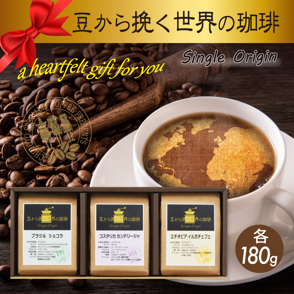 コーヒー豆 3種類 スペシャルティコーヒー 合わせ 焙煎 珈琲 コーヒー ブレンド 酸味 コーヒー豆  煎り ブラジル コロンビア ドリンク 飲み物 飲料類 自家焙煎コーヒー豆 ギフト 贈答 贈答品 チモトコーヒー 静岡 沼津