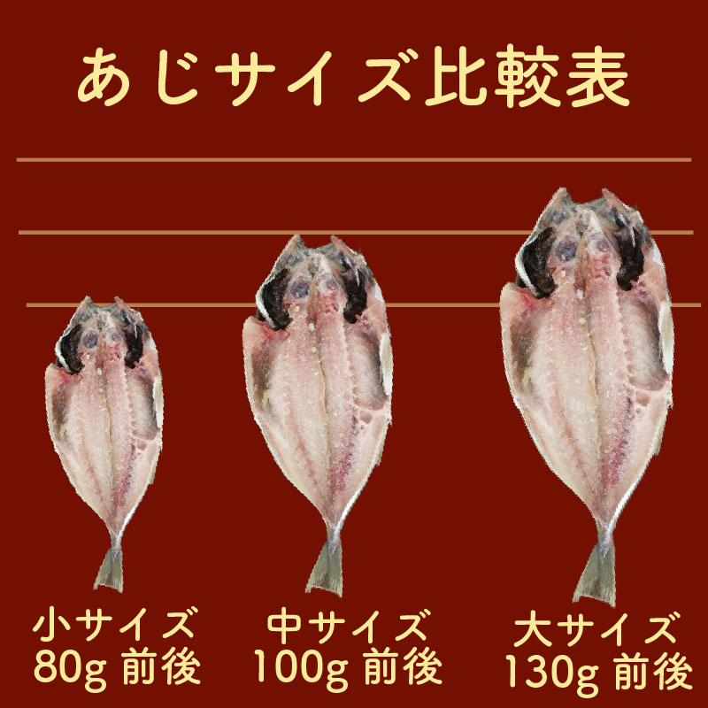 アジ 干物 大きめ サイズ 130g前後 30枚 あじ 開き 鯵 ひもの 晩酌 おつまみ 天然 簡単 お手軽 魚 魚介 干し 干しもの 干し魚