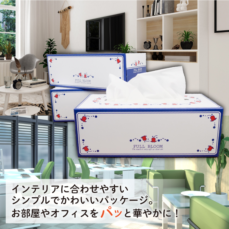 ティッシュ ペーパー ボックス 24箱 柔らかめ 花粉症 日用品 消耗品 防災 備蓄 生活用品 沼津