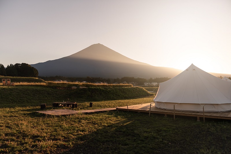 0600-98-01 【1日1組限定】 プライベートグランピング MT. FUJI SATOYAMA VACATION 1泊宿泊チケット