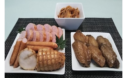 0011-38-05 静岡県産銘柄鶏 「富士の鶏」 加工品冷凍セット