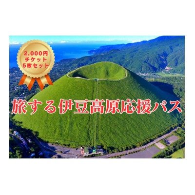 旅する伊豆高原応援パス 2,000円チケット 5枚セット【1539285】