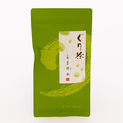 ぐり茶上級一番茶【碧水】茶葉　100g×10袋　#8050【1689281】