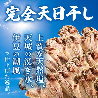 訳あり!　長崎あじ天日干しひもの 10枚!【配送不可地域：離島】【1692414】