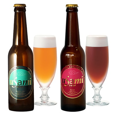 USAMI　BEER　2種×15(30本)セット【配送不可地域：離島】【1016576】