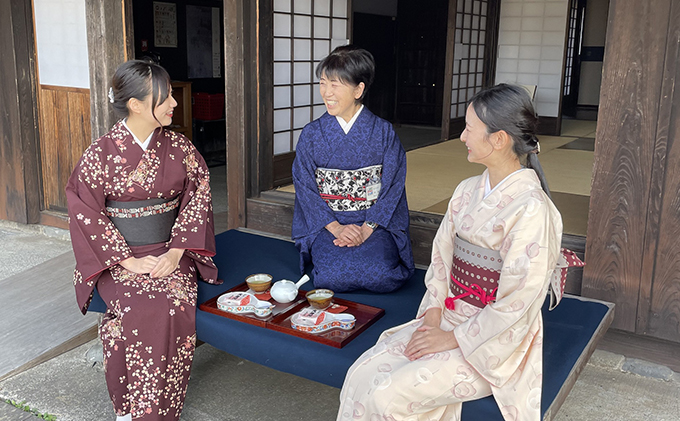 川越し街道着物でいっぷく体験プラン（1名様）