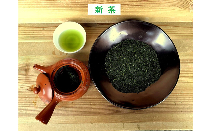 初摘　深蒸し新茶100g×2本セット【2024年5月上旬以降より順次発送】