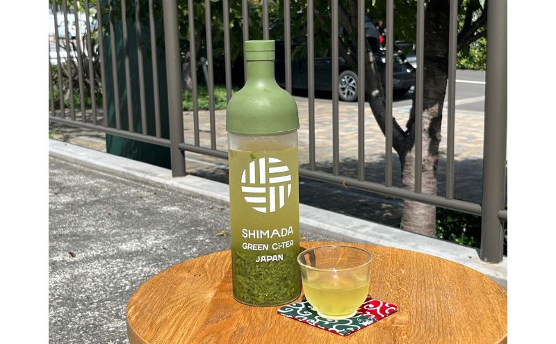 Green Ci-Tea 4種類の島田茶飲み比べと島田市緑茶化計画オリジナルフィルターインボトルのセット