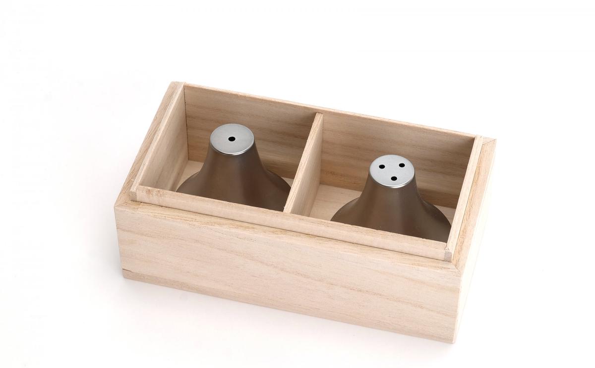 抗菌富士　ソルト＆ペッパー  ケース 2個セット［桐箱入り］ 雑貨 日用品 