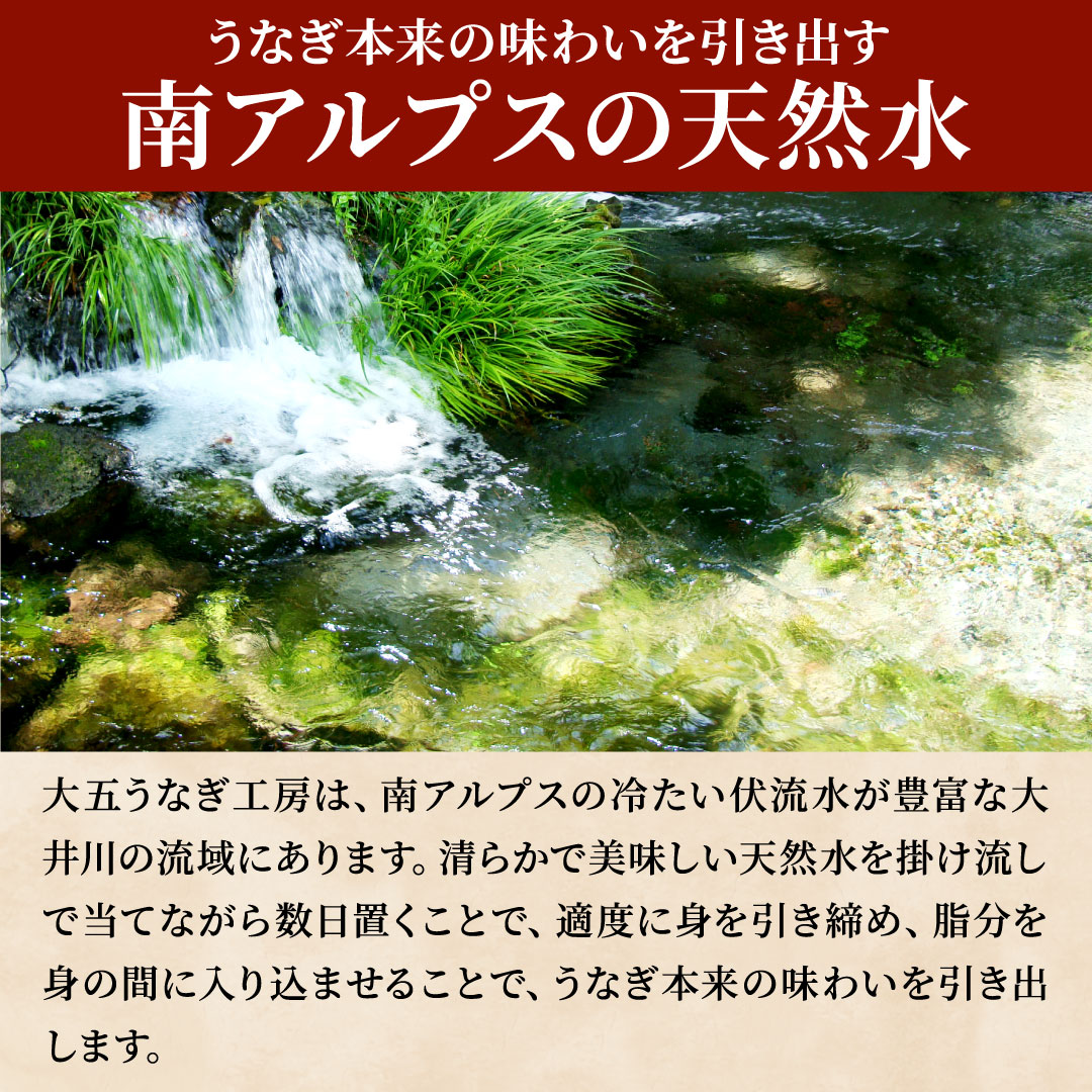 うなぎ蒲焼 120g×1尾 うなぎ ウナギ 鰻 蒲焼 蒲焼き冷凍 国産 大五 大五通商 静岡 島田市