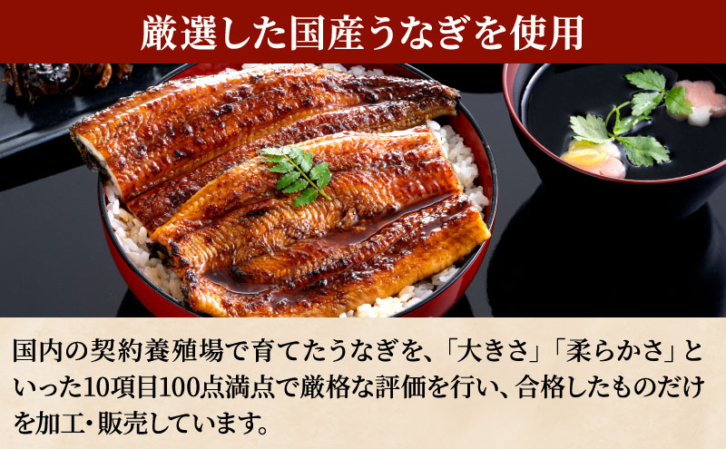うなぎ蒲焼 130g×3尾(390g) うなぎ ウナギ 鰻 蒲焼 蒲焼き冷凍 国産 大五 大五通商 静岡 島田市