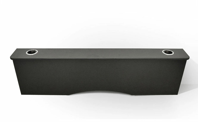 ハイエース200系スーパーGL 標準幅用 セカンド テーブル ［ハイアット マットブラック］ ハイエース 日本製 静岡 静岡県 島田市