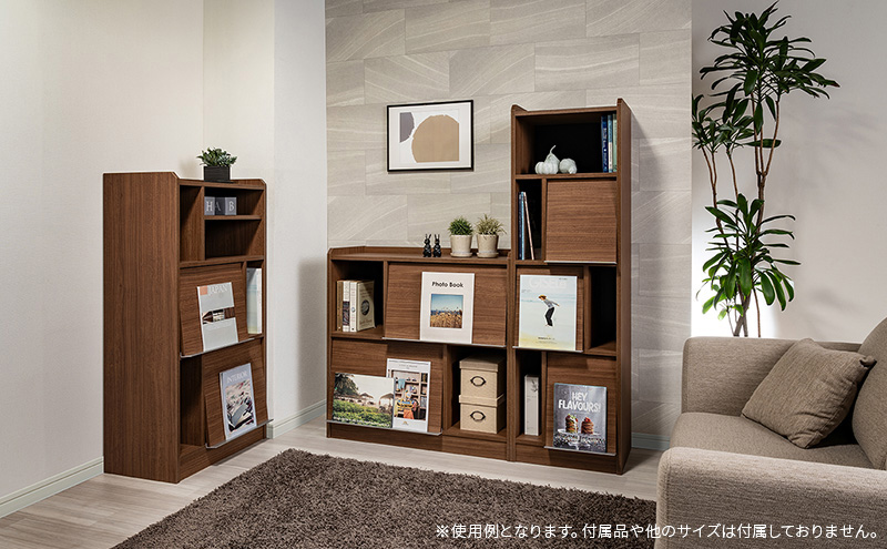 多用途なフラップ扉収納　トールタイプ GO インテリア 収納 収納ラック 低ホルムアルデヒド 家具