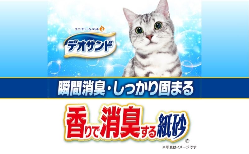 猫 トイレ デオサンド 香りで消臭する紙砂 5L×6袋 ナチュラルソープの香り 猫砂 トイレ砂 猫用トイレ砂 砂 紙 ペレット 匂い 固まる 消臭 臭い消し ペット ペット用品 グッズ おしっこ うんち 対策 消耗品 猫用品 日用品 ねこ ネコ 匂い消し 静岡