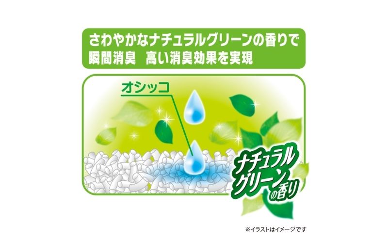 猫 トイレ デオサンド 香りで消臭する紙砂 5L×6袋 ナチュラルグリーンの香り 猫砂 トイレ砂 猫用トイレ砂 砂 紙 ペレット 匂い 固まる 消臭 臭い消し ペット ペット用品 グッズ おしっこ うんち 対策 消耗品 猫用品 日用品 ねこ ネコ 匂い消し 静岡