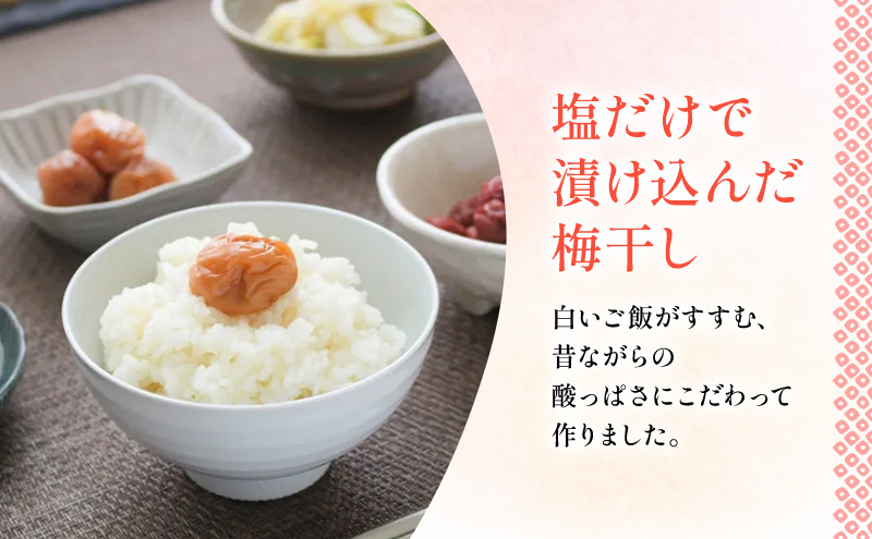 【定期便12ヶ月】八房梅使用 ごはんがおいしい！白干し梅 500g×2パック 梅干し うめぼし 白干し 塩漬け おにぎり 弁当 島田市 静岡県