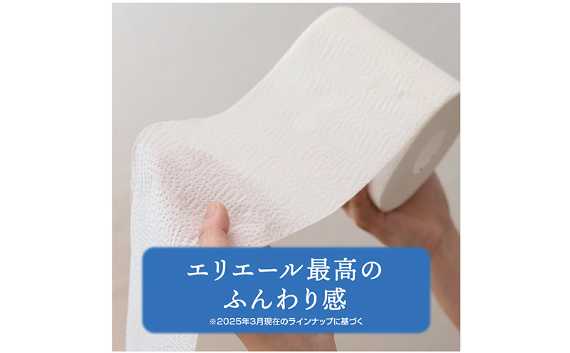 エリエール Theエリエール トイレットティシュー12ロール×６セット ダブル　日用品 消耗品 生活用品 トイレ トイレットペーパー 静岡県 島田市