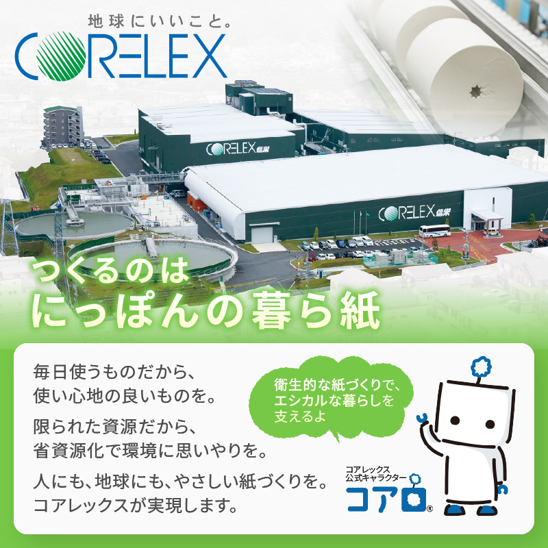 3955 トイレットペーパー「プレミアムシンラ」2パック [sf001-270]