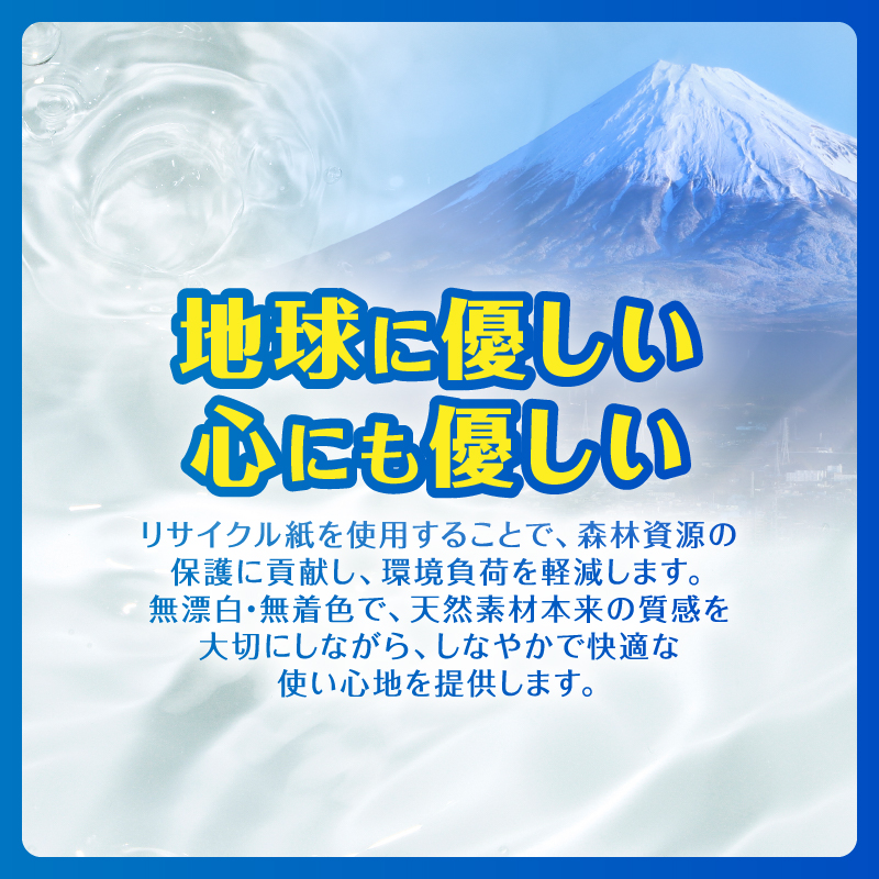 定期便【全6回 隔月発送】再生紙トイレットペーパー きらぱれっとトイレットペーパー8ロール(ダブル) [sf108-006]