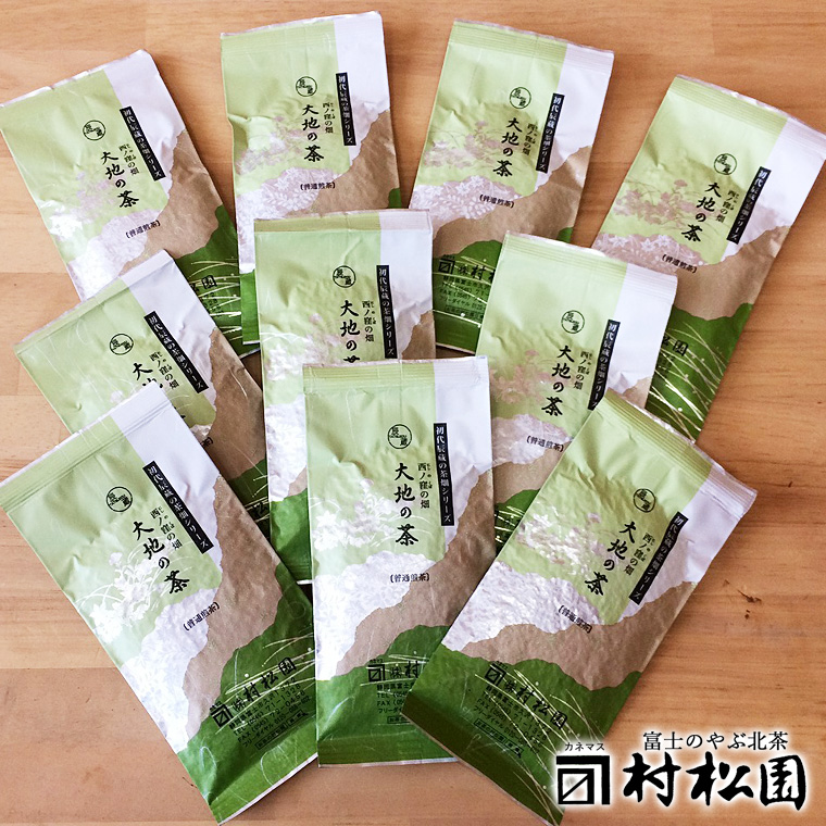 富士山麓で大正5年創業の老舗お茶屋が愛情込めて作ったコクがある 「大地の茶」１kg(a1028)